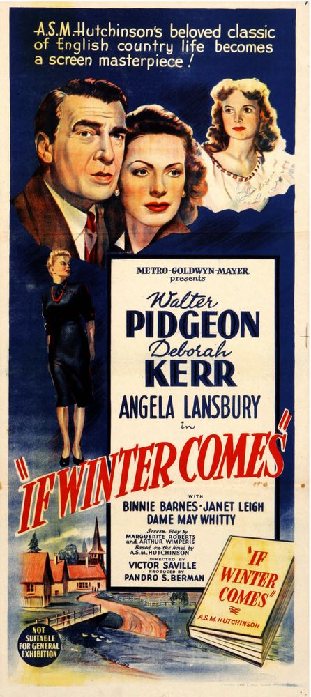 If Winter Comes (MGM, 1947). Australian- Movie Poster Reprint