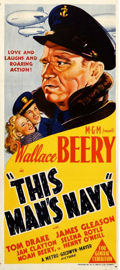 This Man's Navy (MGM, 1945). Australian- Movie Poster Reprint