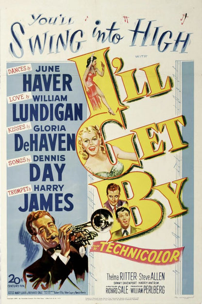 I'll Get By (20th Century Fox, 1950)- Movie Poster Reprint