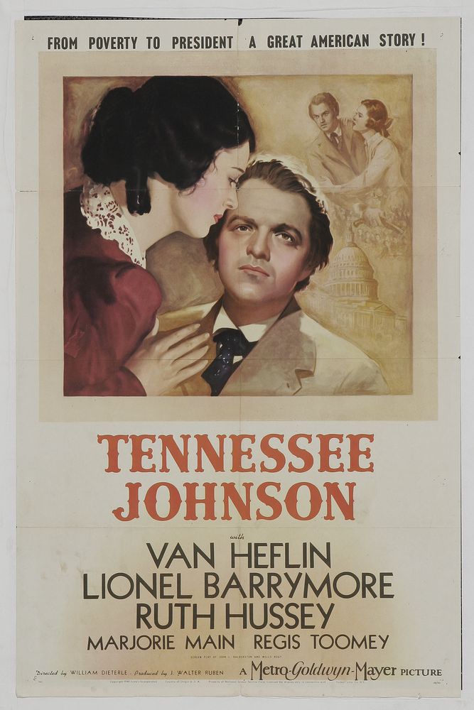 Tennessee Johnson (MGM, 1942)- Movie Poster Reprint