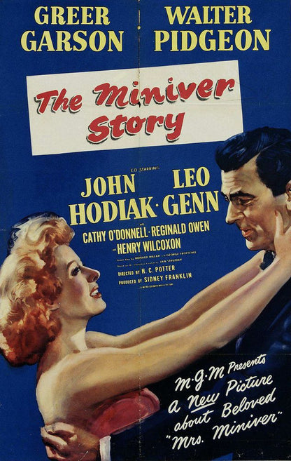 The Miniver Story (MGM, 1950).- Movie Poster Reprint