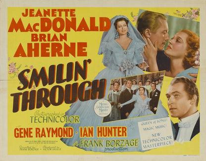 Smilin' Through (MGM, 1941). Musical Romance.- Movie Poster Reprint