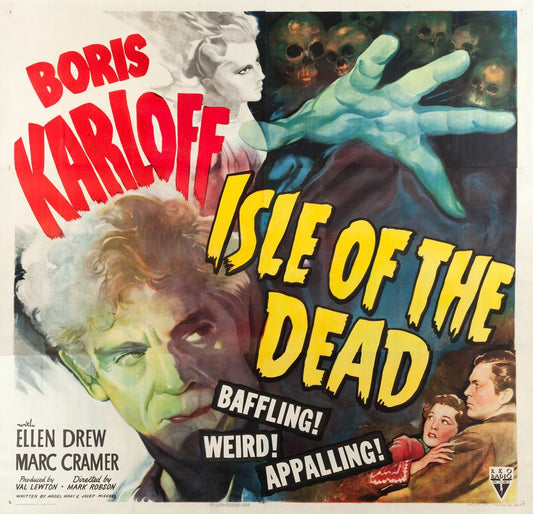 Isle of the Dead (RKO, 1945).- Movie Poster Reprint