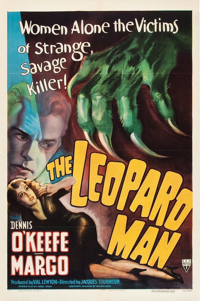 The Leopard Man (RKO, 1943).- Movie Poster Reprint