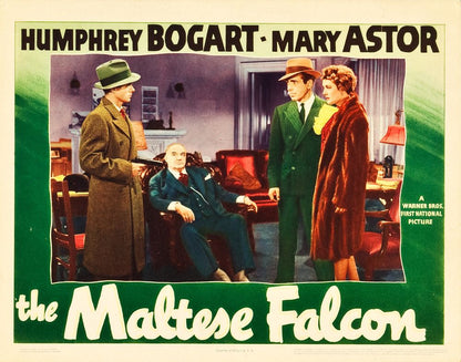 The Maltese Falcon (Warner Brothers, 1941).- Movie Poster Reprint