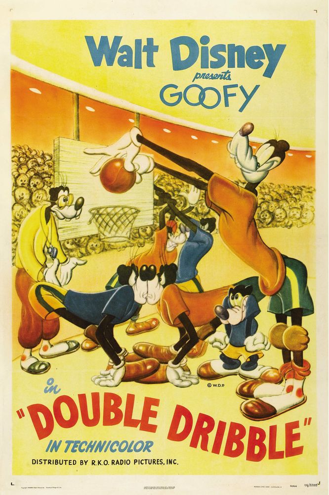 Double Dribble (RKO, 1946).- Movie Poster Reprint