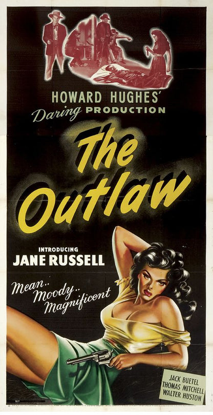 The Outlaw (20th Century Fox, 1941).- Movie Poster Reprint