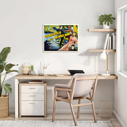 Frankenstein Meets the Wolf Man (Universal, 1943).- Movie Poster Reprint