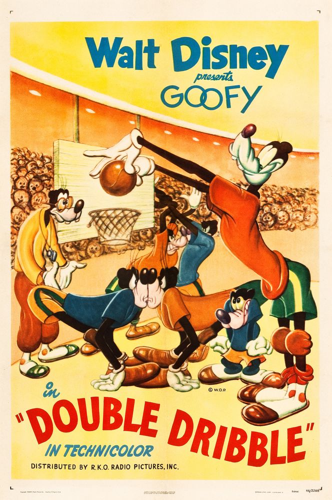 Double Dribble (RKO, 1946).- Movie Poster Reprint