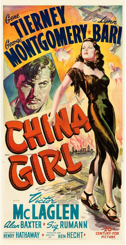 China Girl (20th Century Fox, 1942).- Movie Poster Reprint