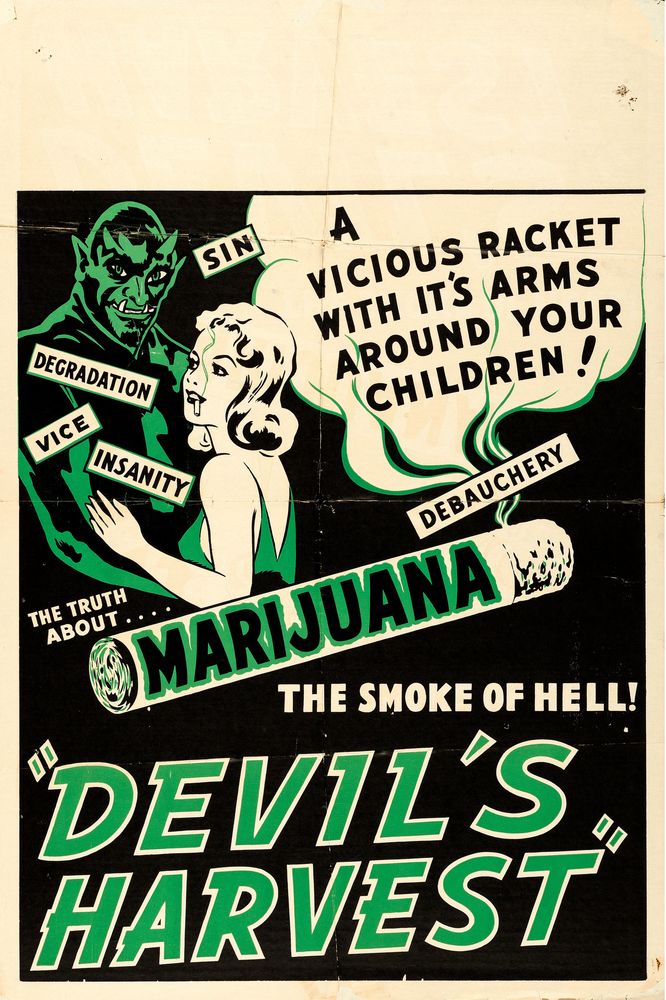 Devil's Harvest (Continental, 1942).- Movie Poster Reprint