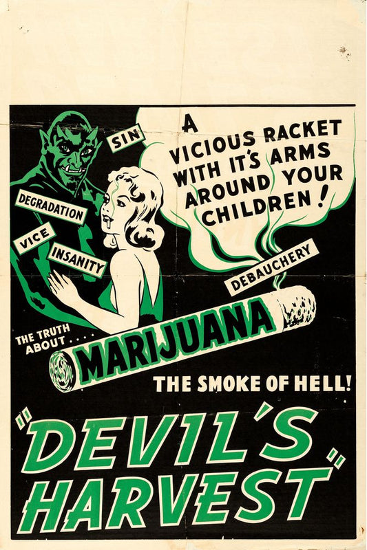 Devil's Harvest (Continental, 1942).- Movie Poster Reprint