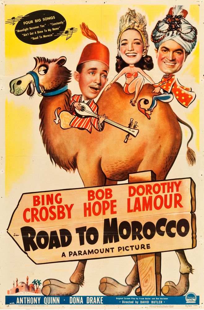 Road to Morocco (Paramount, 1942).- Movie Poster Reprint