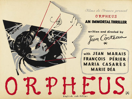 Orpheus (DisCina, 1950). British- Movie Poster Reprint