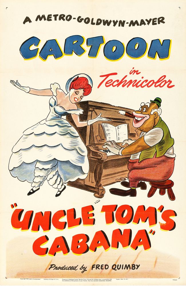 Uncle Tom's Cabana (MGM, 1947).- Movie Poster Reprint