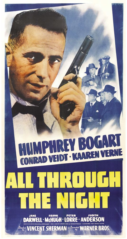 All Through the Night (Warner Brothers, 1942) - Movie Poster Reprint