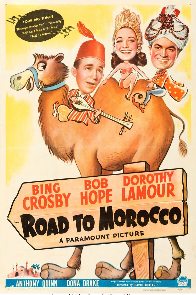 Road to Morocco (Paramount, 1942)- Movie Poster Reprint