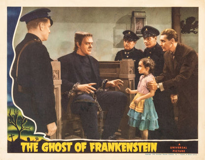 The Ghost of Frankenstein (Universal, 1942). Horror.- Movie Poster Reprint