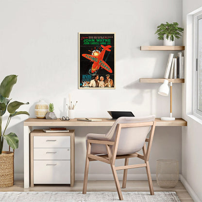 Flying Tigers (Republic, 1942). Style A.- Movie Poster Reprint