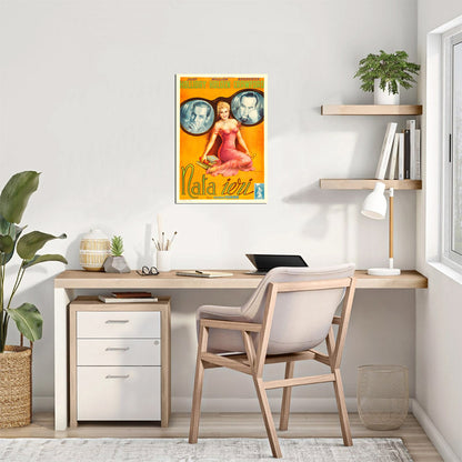 Born Yesterday (Columbia, 1951). Italian, Anselmo Ballester Artwork - Movie Poster Reprint