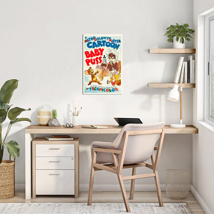 Baby Puss (MGM, 1943) - Movie Poster Reprint