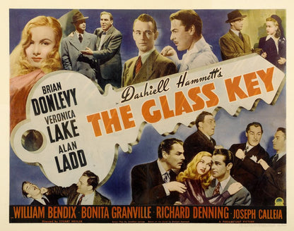 The Glass Key (Paramount, 1942).- Movie Poster Reprint