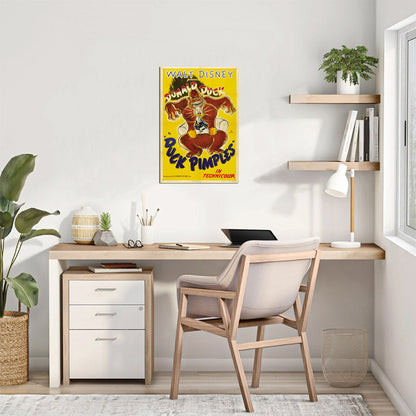 Duck Pimples (RKO, 1945) - Movie Poster Reprint