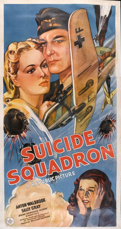 Suicide Squadron (Republic, 1941). War.- Movie Poster Reprint