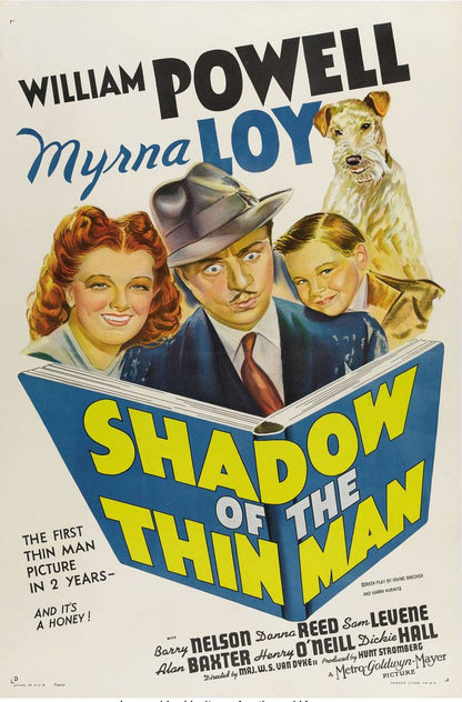 Shadow of the Thin Man (MGM, 1941).- Movie Poster Reprint