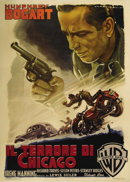 The Big Shot (Warner Brothers, 1948 Post War Release). Italian- Movie Poster Reprint