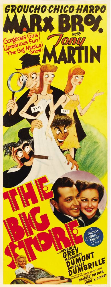 The Big Store (MGM, 1941).- Movie Poster Reprint