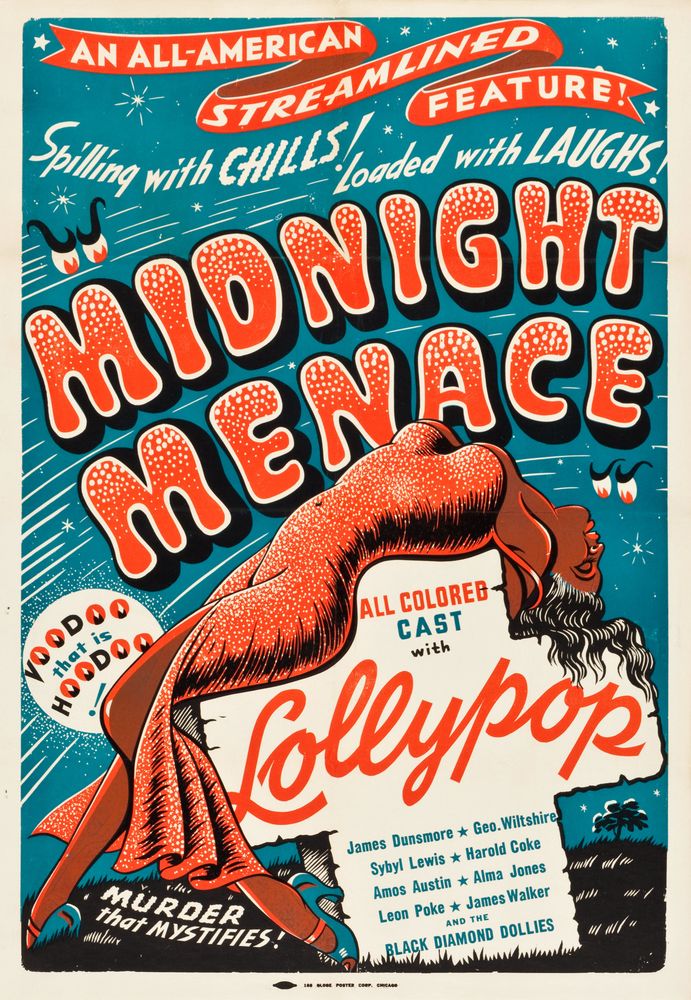 Midnight Menace (All-American, 1946).- Movie Poster Reprint