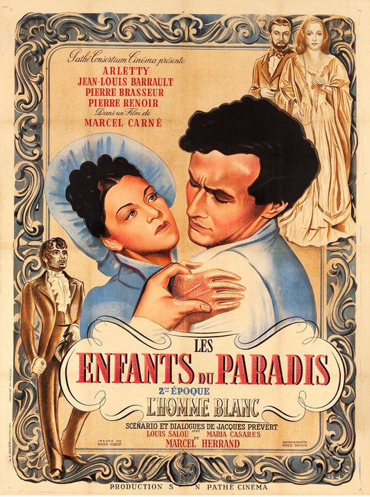 Children of Paradise (Les Enfants du Paradis) Part 2. French- Movie Poster Reprint