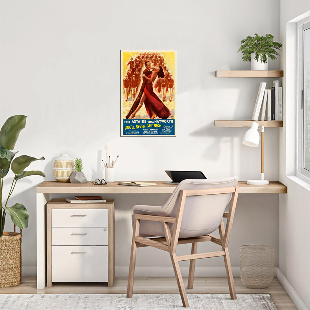 You'll Never Get Rich (Columbia, 1941). Style B - Movie Poster Reprint