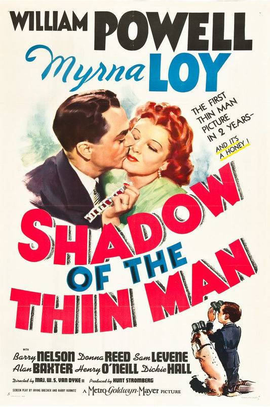 Shadow of the Thin Man (MGM, 1941). Style C.- Movie Poster Reprint