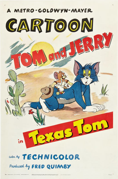 Texas Tom (MGM, 1950).- Movie Poster Reprint