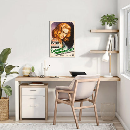 Confidential Agent (Warner Brothers, 1945). Italian - Movie Poster Reprint