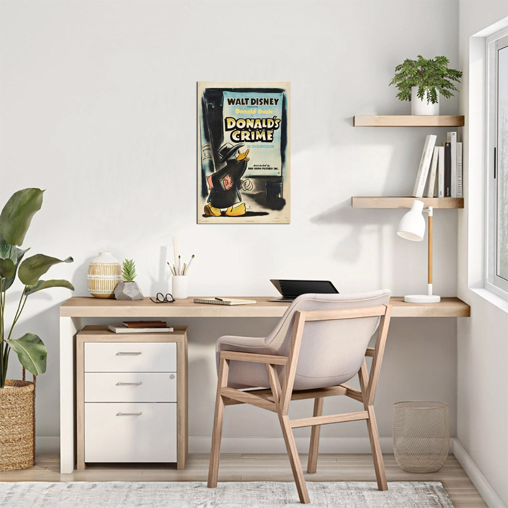 Donald's Crime (RKO, 1945) - Movie Poster Reprint