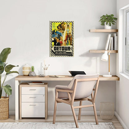 Detour (PRC, 1945) - Movie Poster Reprint