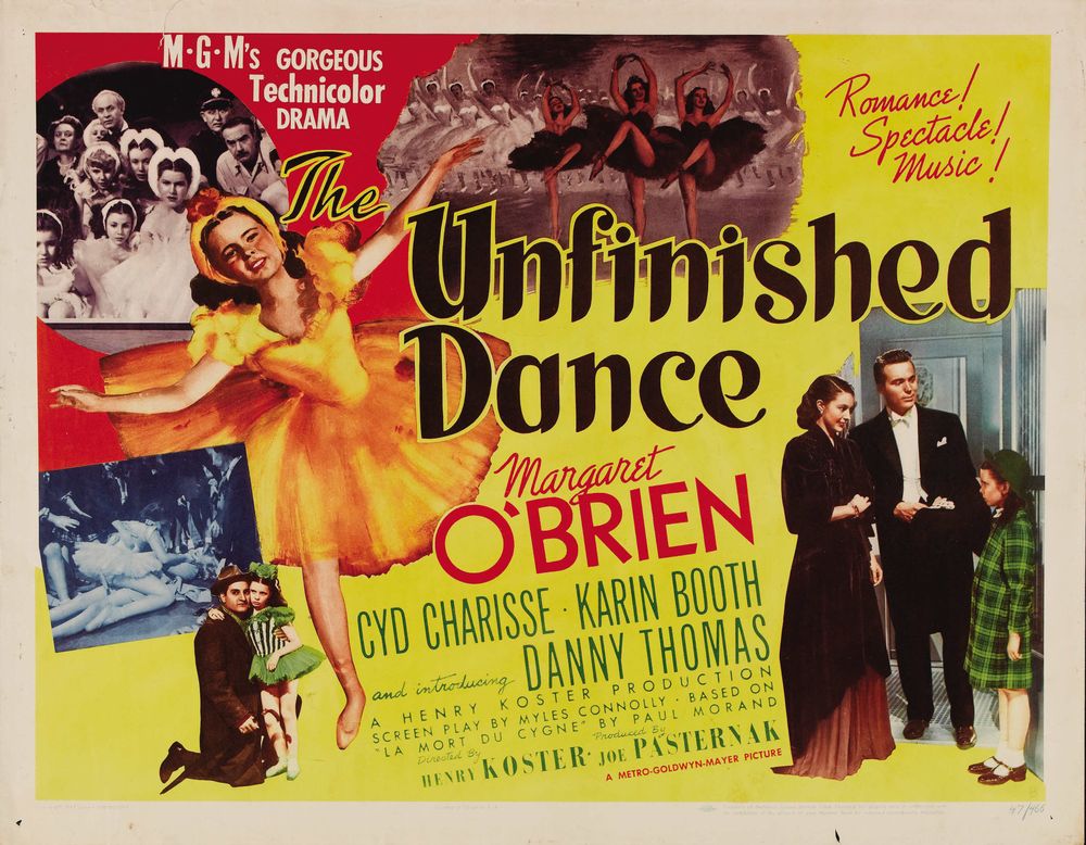 The Unfinished Dance (MGM, 1947).- Movie Poster Reprint