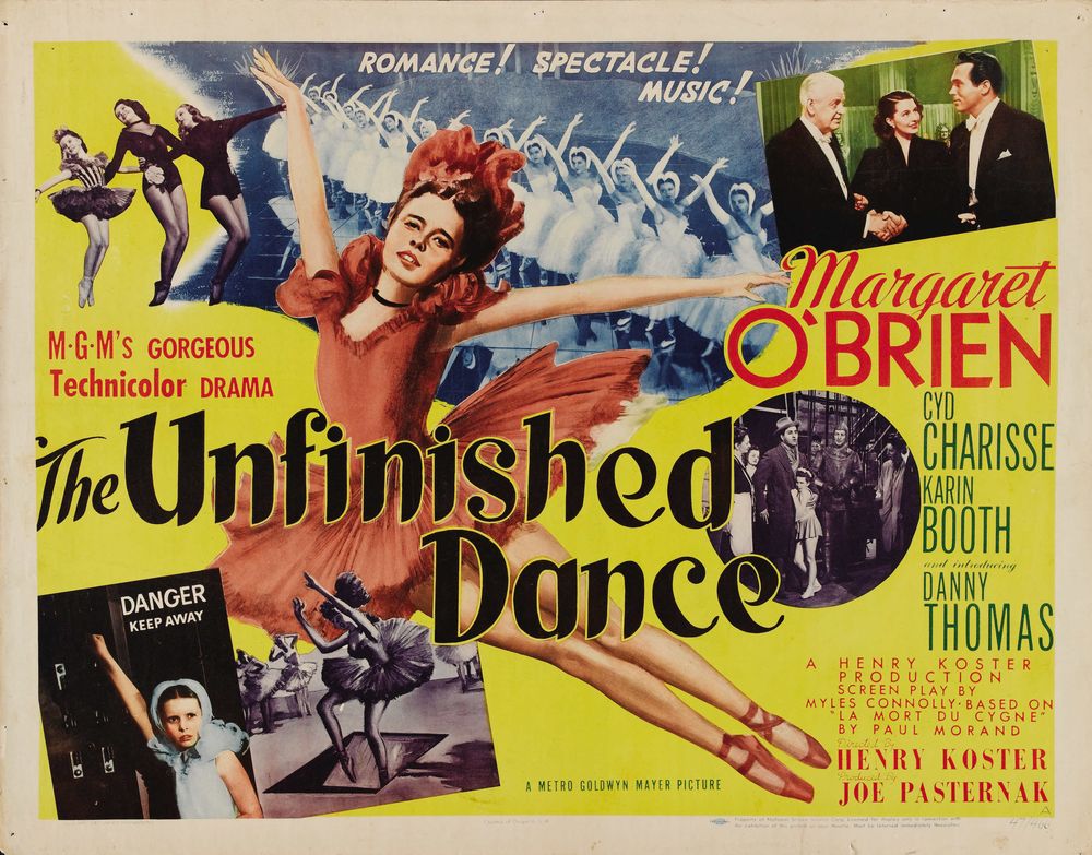 The Unfinished Dance (MGM, 1947).- Movie Poster Reprint