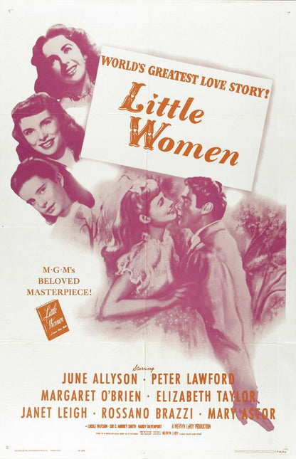 Little Women (MGM, R-1962).- Movie Poster Reprint