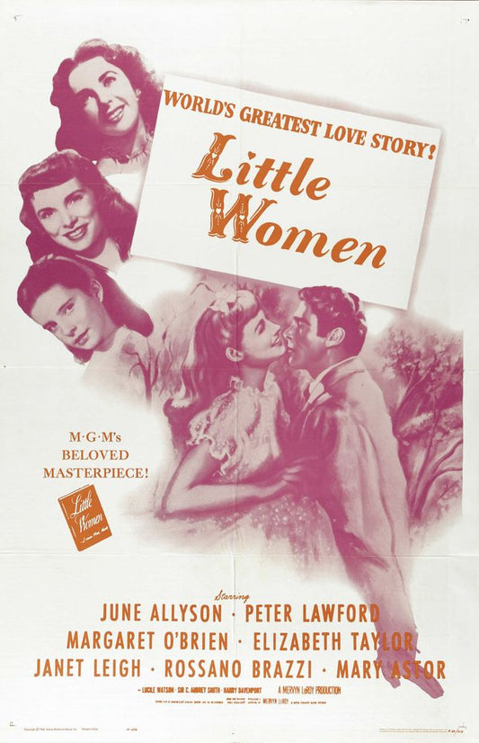 Little Women (MGM, R-1962).- Movie Poster Reprint