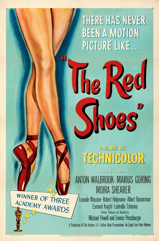 The Red Shoes (Eagle Lion, 1948).- Movie Poster Reprint