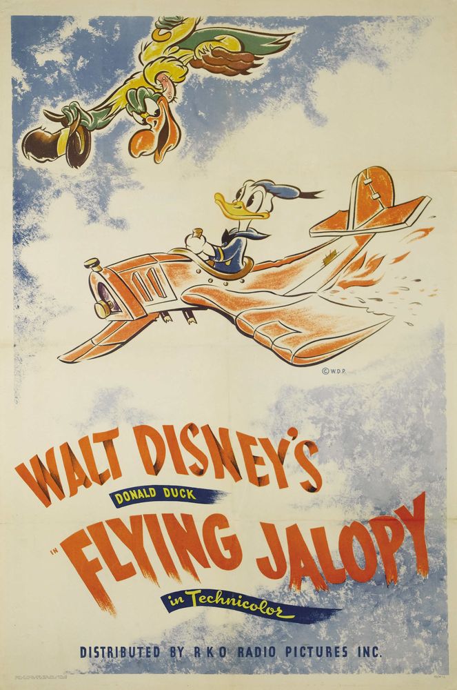 Flying Jalopy (RKO, 1943).- Movie Poster Reprint