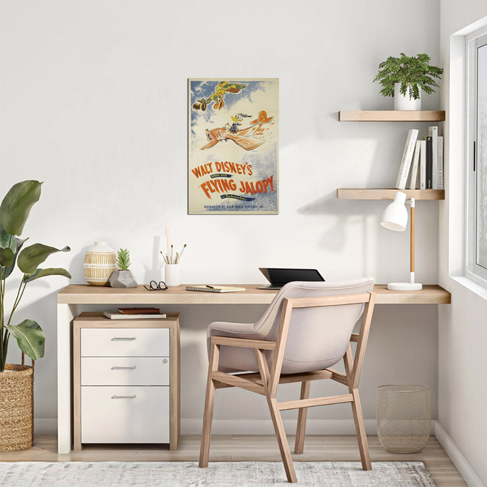 Flying Jalopy (RKO, 1943).- Movie Poster Reprint