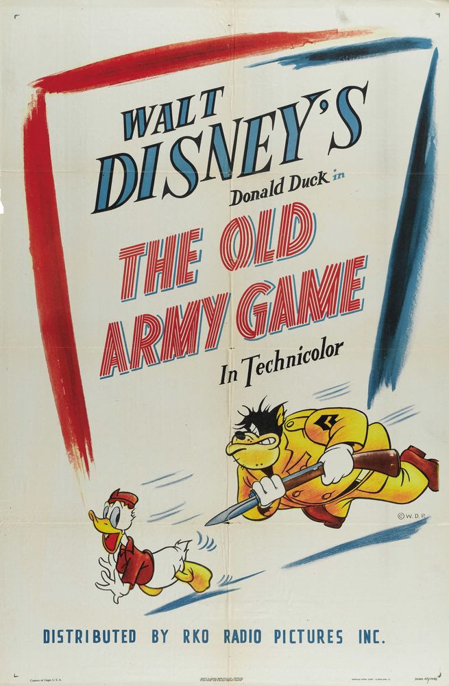 The Old Army Game (RKO, 1943).- Movie Poster Reprint