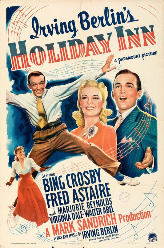 Holiday Inn (Paramount, 1942).- Movie Poster Reprint