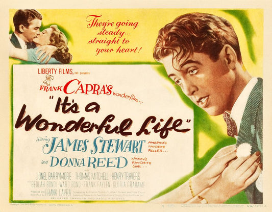 It's a Wonderful Life (RKO, 1946).- Movie Poster Reprint