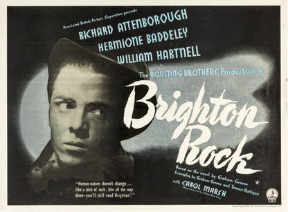 Brighton Rock (Pathe, 1947). British - Movie Poster Reprint